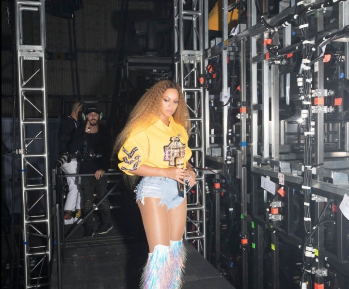 These BTS Photos of Beyonce's Iconic Coachella Performance Will Give You As Much Life As The Show Did
